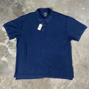 NWT Red Head Polo Shirt Size 2XL Navy Blue Short Sleeve Outdoor Golf Wear NEW